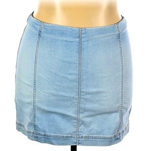 Wild Fable Mini Denim Skirt - Light Wash - Size 12